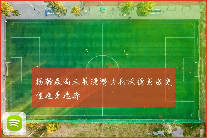 杨瀚森尚未展现潜力科沃德或成更佳选秀选择
